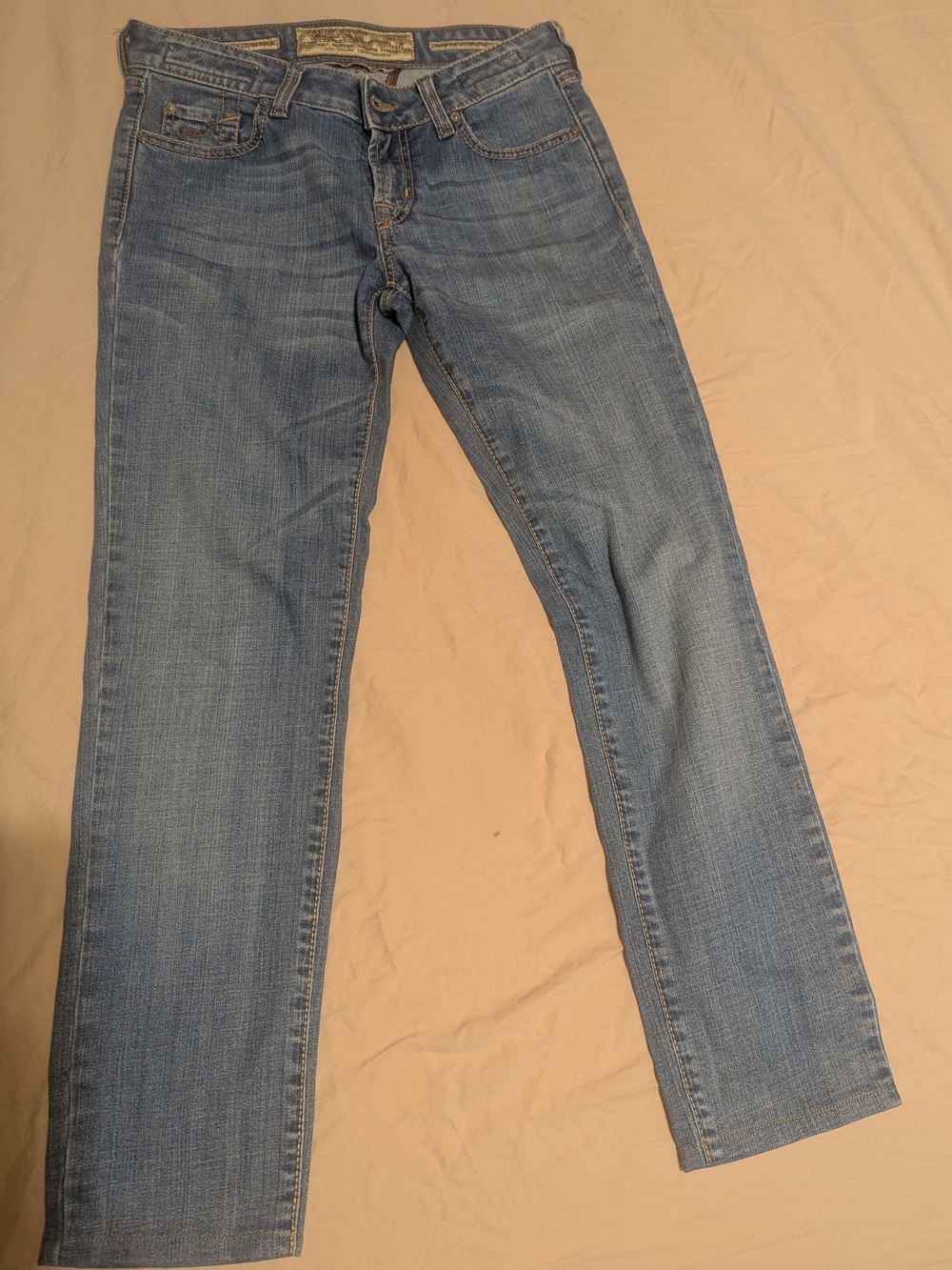Jacob Cohen Light Blue Straight-Leg Women's Jeans
